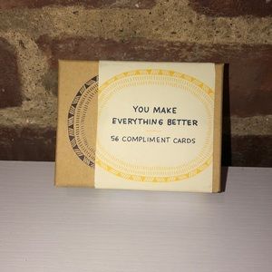 Compliment cards